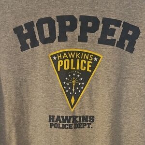 Stranger Things Hawkins Police Graphic Tee